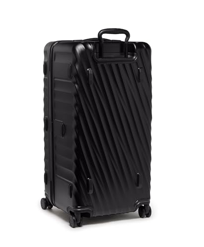 TUMI - 19 Degree Large Trunk - 4-Wheeled Durable Hard Shell Checked Luggage - TSA Lock - 31.3" X 15.8" X 14.8" - Black Texture