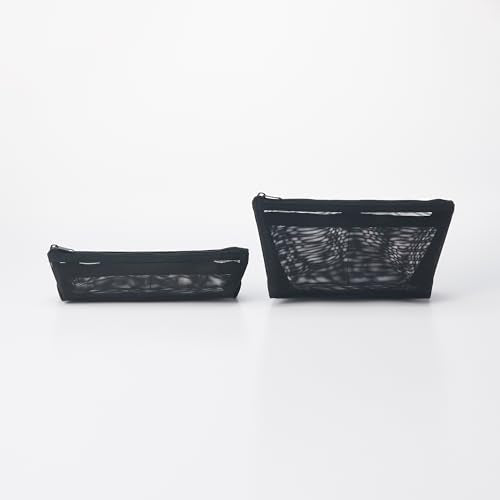 Nylon Mesh Pen Case with Gusset