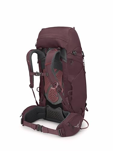 Osprey Kyte 48L Women's Backpacking Backpack with Hipbelt, Elderberry Purple, WM/L