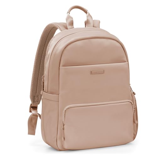 Traveler's Choice Women's Iria 20L Backpack, Latte Beige