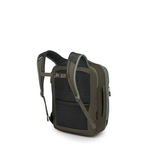 Osprey Transporter 26+6 Travel Pack - Expandable Personal Item Backpack with Laptop Sleeve - Lightweight Daypack, Pine Leaf Green