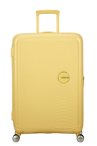 American Tourister Trolley Soundbox XP Spinner L 32G*003 Pastel Yellow, Pastel Yellow, 77 Centimetri, modern