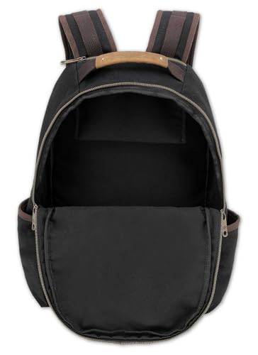Harley-Davidson Heritage Bar & Shield Logo Canvas Classic Backpack - Black