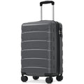 Merax 20 Inch Carry On Luggage, Expandable Hardshell Suitcase with Spinner Wheels TSA Lock, Lightweight Scratch-Resistant ABS for Weekend, Business Travel, Airline Approved
