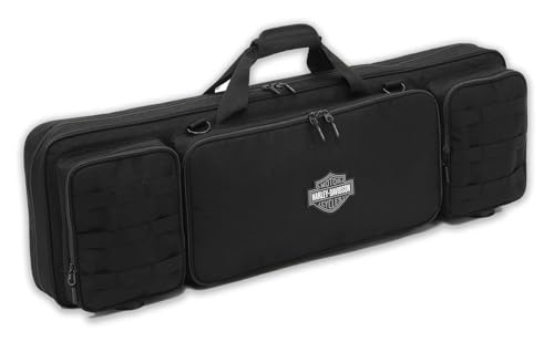 Harley-Davidson Sportsman's Bar & Shield Logo Rugged Utility Case Bag, Black