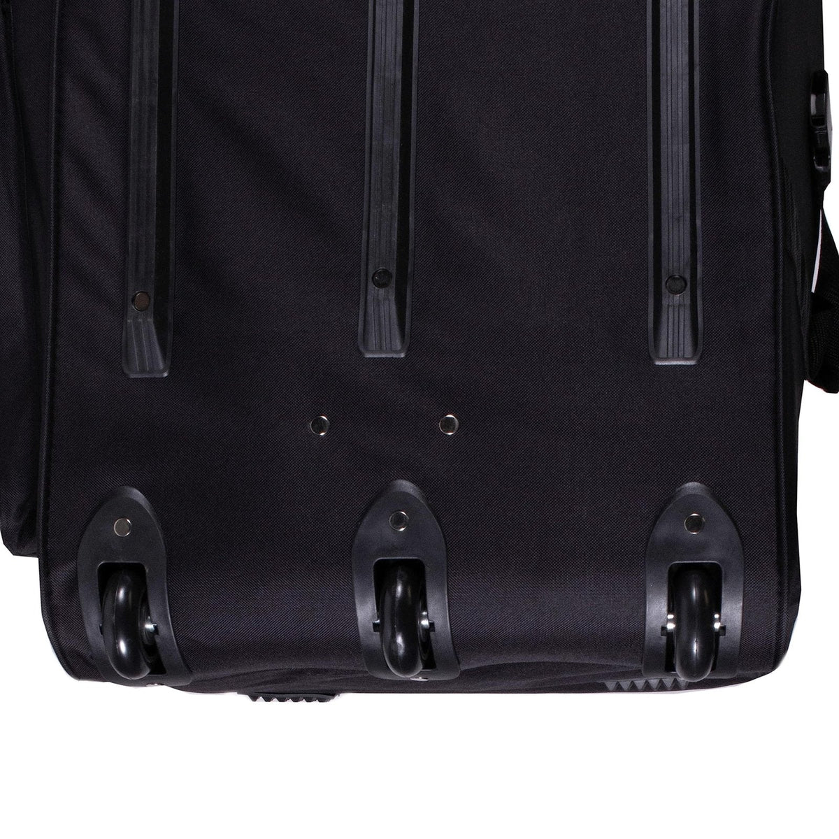 40" Black Heavy Duty Polyester Large Rolling Duffel Bags/travel/duffle on Wheel