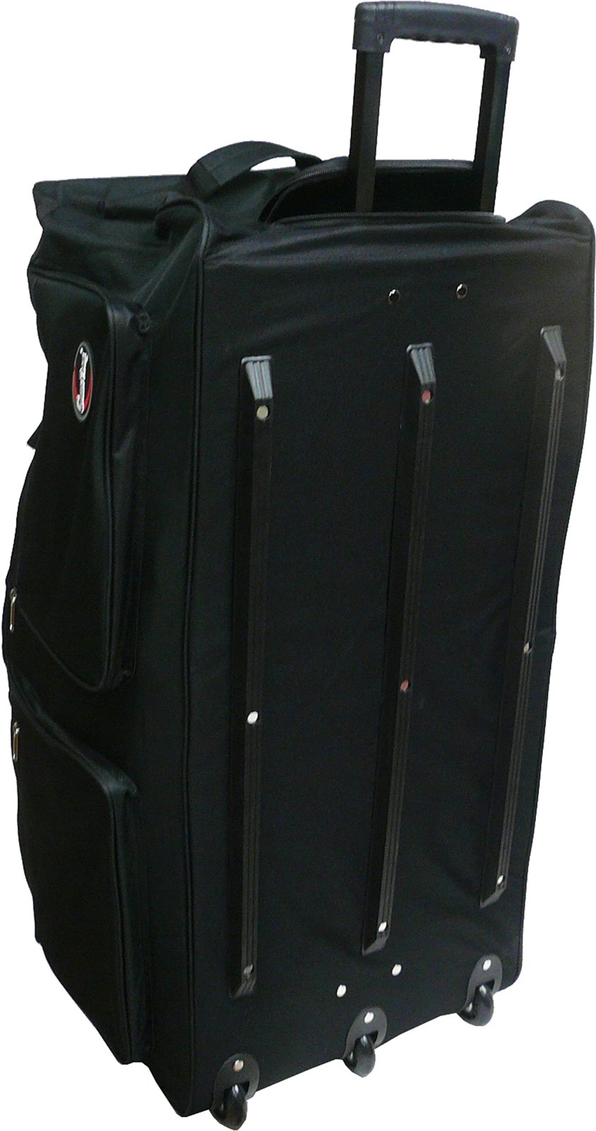 40" Black Heavy Duty Polyester Large Rolling Duffel Bags/travel/duffle on Wheel