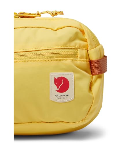 Fjällräven High Coast Hip Pack – Lightweight Waist Pack, Crossbody Sling Bag for Travel, Hiking & Everyday Use, Mellow Yellow