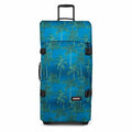 EASTPAK Tranverz L – 121L Large Soft Sided Checked Luggage, Dual Compartments, TSA Lock, Compression Straps & Smooth Inline Wheels, Brize Tree Navy