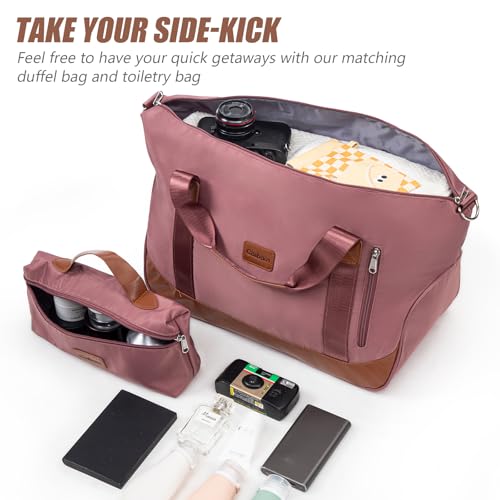 Cosbarn Luggage Sets 5 Piece Suitcases with Wheels, Suitcase Set ABS Hard Case Luggage with TSA Lock Spinner Wheels Durable Travel Luggage