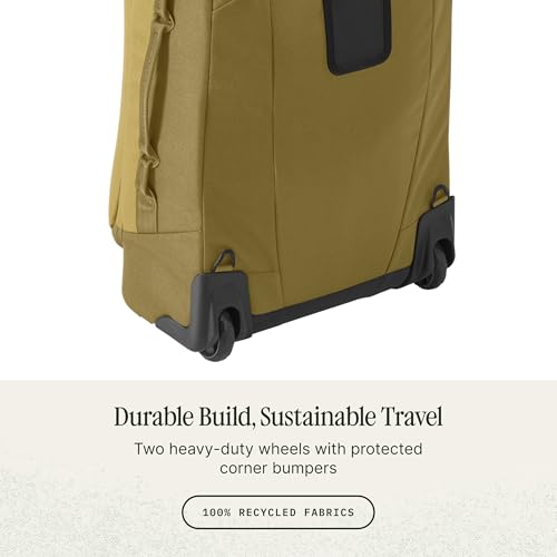 Eagle Creek Expanse 2-Wheel 21.25" Convertible International Carry-On Luggage – Backpack Straps – Durable, Water-Resistant, Lightweight – Travel-Ready Suitcase – Gold
