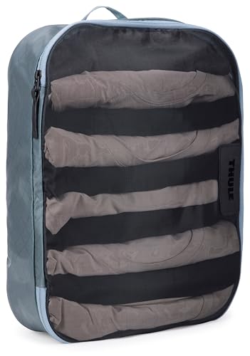 Thule Packing Cube, Size Large, Transparent Fabric, Organize bulkier Items, Easy to Pack, YKK Zippers