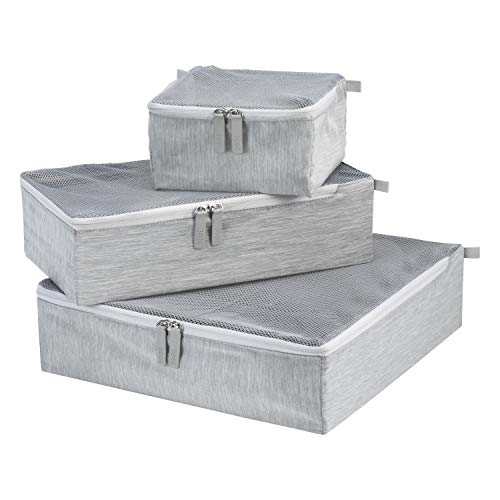 Ricardo Beverly Hills Packing Travel Essentials 2.0 (Cloud, 3-Piece Packing Cubes)