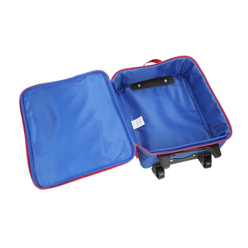 Bioworld Super Mario Bros Character Group Shot 14" Youth Blue Pilot Case