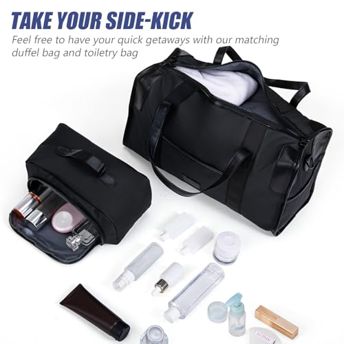 Eeeza Luggage Sets 5 Piece, Suitcases with Wheels, ABS Hard Case Luggage with TSA Lock Spinner Wheels, Carry On Luggage Set(5 Piece Sets (20"/24"/28"/DB/TB))