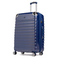 Gabbiano Vintage 3-Piece Luggage PC Hard Shell Set – Expandable Polycarbonate Luggage Set with Spinner Wheels, TSA Lock, Hardside Vintage Luggage Sets (Blue, Large 31")