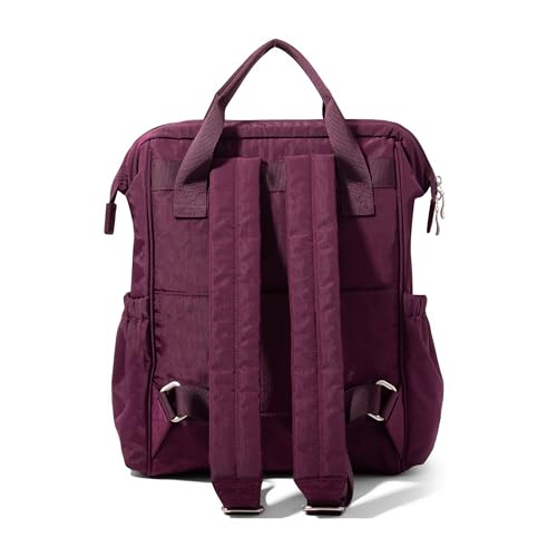 Baggallini City Scape Backpack - 15"x11" Lightweight Work Travel Bag w/Luggage Sleeve & RFID