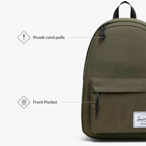 Herschel Supply Co. Unisex Herschel Classic Backpack Ivy Green, XL - 30L