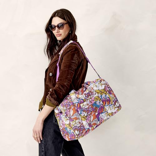 Vera Bradley Women's Featherweight Miramar Weekender, Flutter, One Size