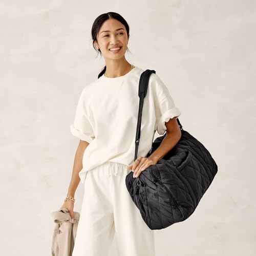 Vera Bradley Women's Featherweight Large Miramar Weekender, Moonless Night, One Size