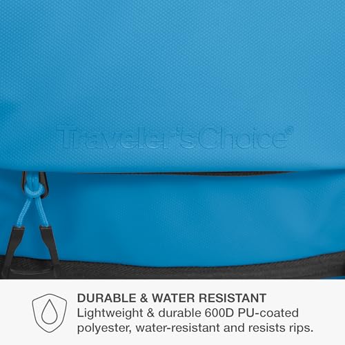 Traveler's Choice Softside Upright Wheeled Duffel Bag