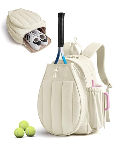 BAGSMART Tennis Gym Bag for Women, 3-in-1 Sports Duffle Sling Backpack