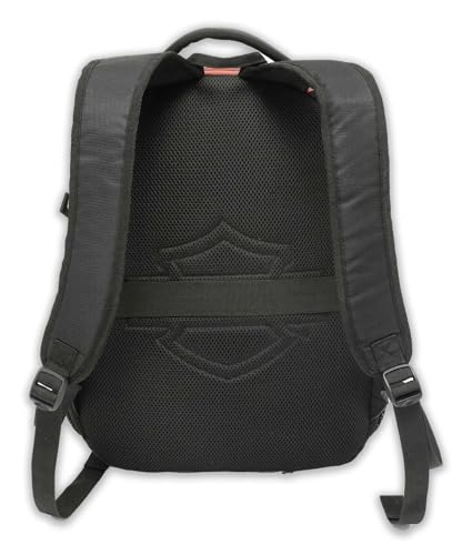 Harley-Davidson Renegade III Classic Bar & Shield Air Flow Design Backpack Black