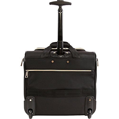 BEBE Leena - Wheeled Under The Seat Carry On Bag Carry-On Luggage, Black