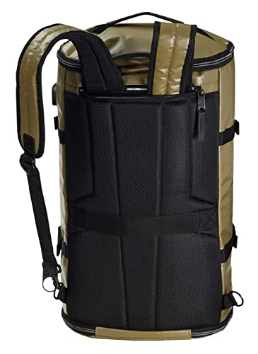 Harley-Davidson Water-Resistant Travel Hybrid Duffel Bag/Backpack - Khaki