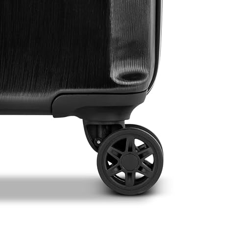 Samsonite Alliance SE Hardside Luggage with Spinner Wheels, Lightweight, 3PC SET (CO/MED/LG) SPINNER, BASS BLACK