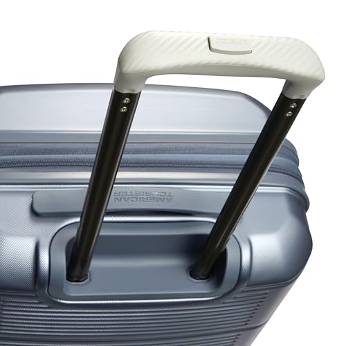 American Tourister Stratum 2.0 Expandable Hardside Luggage with Spinner Wheels, 24" SPINNER, Slate Blue