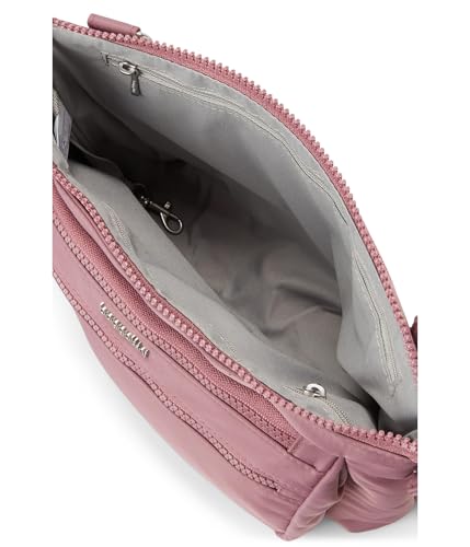 Baggallini Pocket Belt Bag and Crossbody Bag for Women, 11"x6.5" Convertible Crossbody & Fanny Pack w/Replacable Straps