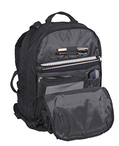 Rockland Military Tactical Laptop Backpack, Black