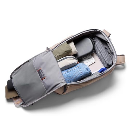 Bellroy Transit Workpack (26 liters, laptops up to 16”, tech accessories, gym gear, shoes, water bottle, daily essentials) - Stone