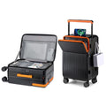 Joyway Carry on Luggage Airline Approved with Charging Port, Lightweight Hardside 20 Inch Carry-on Suitcase with TSA Lock and Spinner Wheels, Black