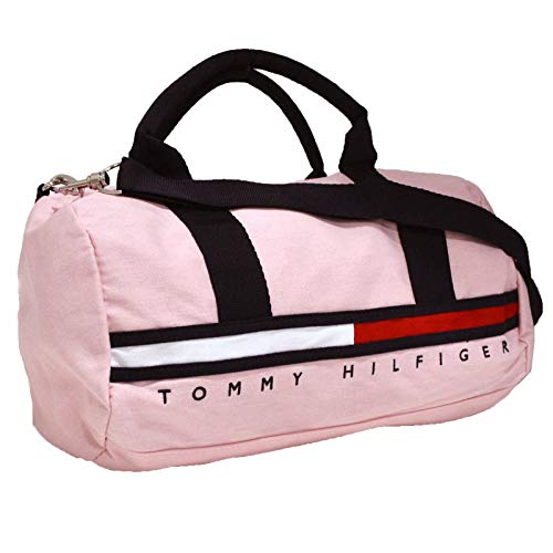 Tommy Hilfiger Big Logo Large Duffle Bag (Light Pink)