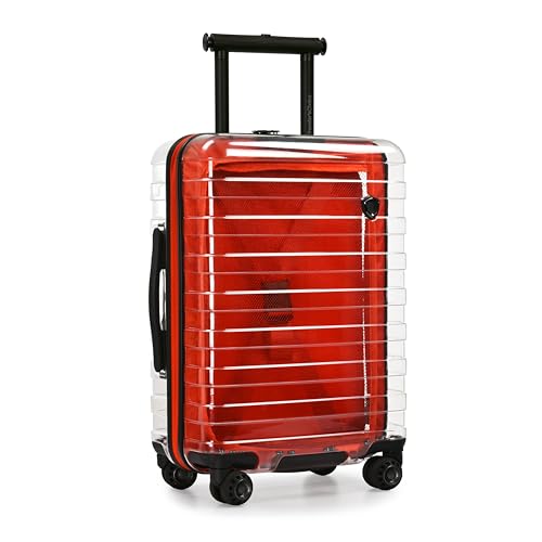Traveler's Choice Millennial II Transparent Carry-On 22" Hardside Spinner Luggage