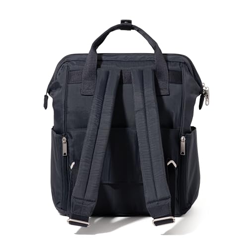 Baggallini Securtex Anti-Theft Windsor Backpack for Travel, Work & College, RFID & Locking Zipper, Up to 16" Laptop
