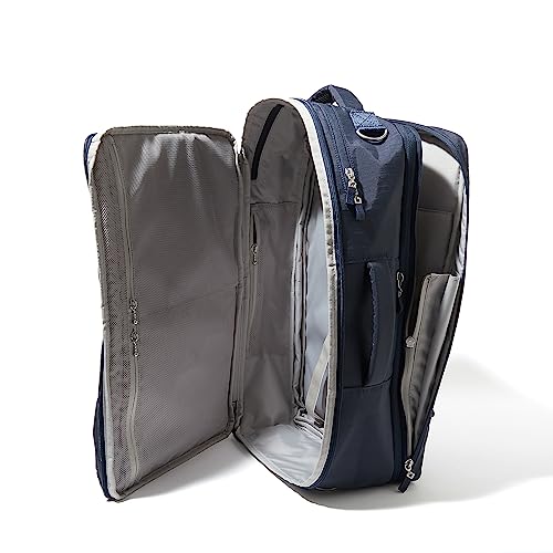 Baggallini Modern Convertible Travel Backpack - Lightweight 11.8"x17.7"x 8.5" Duffel Weekender w/Laptop Pocket