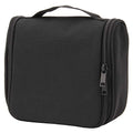 Muji Polyester Hanging Travel Case, 16 cm Width x 19 cm Depth x 6 cm Height, Black