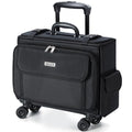 Tonyeee Rolling Laptop Bag 15.6 Inch, Ballistic Nylon Wheeled Briefcase for Men Women, Professional Rolling Work Bag, Underseat Carry On Business Case, 360 Spinner Wheels, Accordion File Office Bag