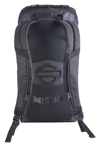 Harley-Davidson Nomad Lightweight Water-Resistant Backpack - Black/Lime