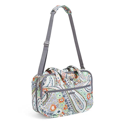 Vera Bradley Women's Lay Flat Travel Bag, Citrus Paisley, One Size