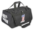 Harley-Davidson #1 RWB Logo Sports Duffel Bag w/Strap - Black 99418-NUMBER1