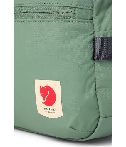 Fjällräven High Coast Crossbody - Water-Resistant Fabric, Compact Storage, Adjustable Strap - Travel, Patina Green, One Size