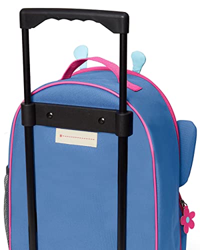 Skip Hop Kids Luggage with Wheels, Zoo, Butterfly (Pack of 2)
