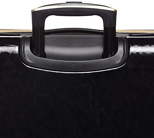 American Tourister Belle Voyage Hardside Luggage with Spinner Wheels, Black, Checked-Large 28-Inch