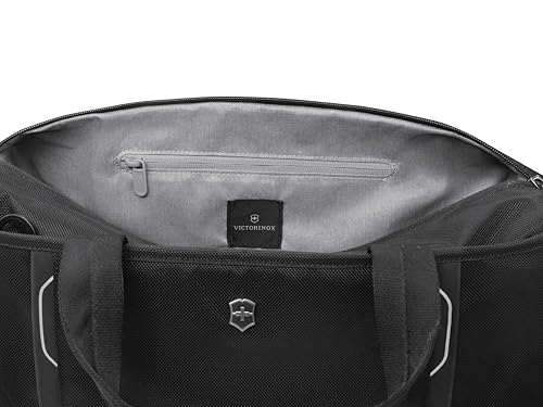 Victorinox Werks Traveler 6.0 Weekender Bag With Zipper Expansion, Black, 12.6-inch