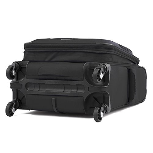 Travelpro Maxlite 5 Softside Expandable Luggage with 4 Spinner Wheels, Lightweight Suitcase, Men and Women, International, Black, Carry-on 19-Inch