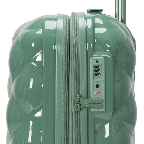 kensie Alluring 3 Piece Luggage Set, Basil